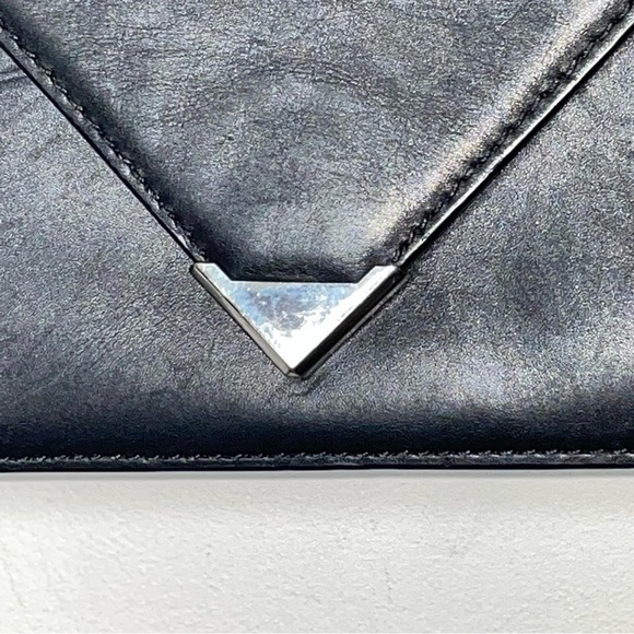 Alexander Wang Prisma Envelope Black Leather Shoulder Bag - Picture 8 of 16